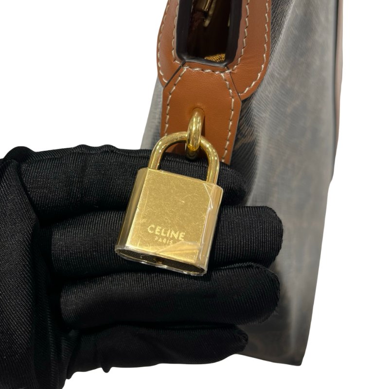 CELINE CLUTCH TRIOMPHE CANVAS-9