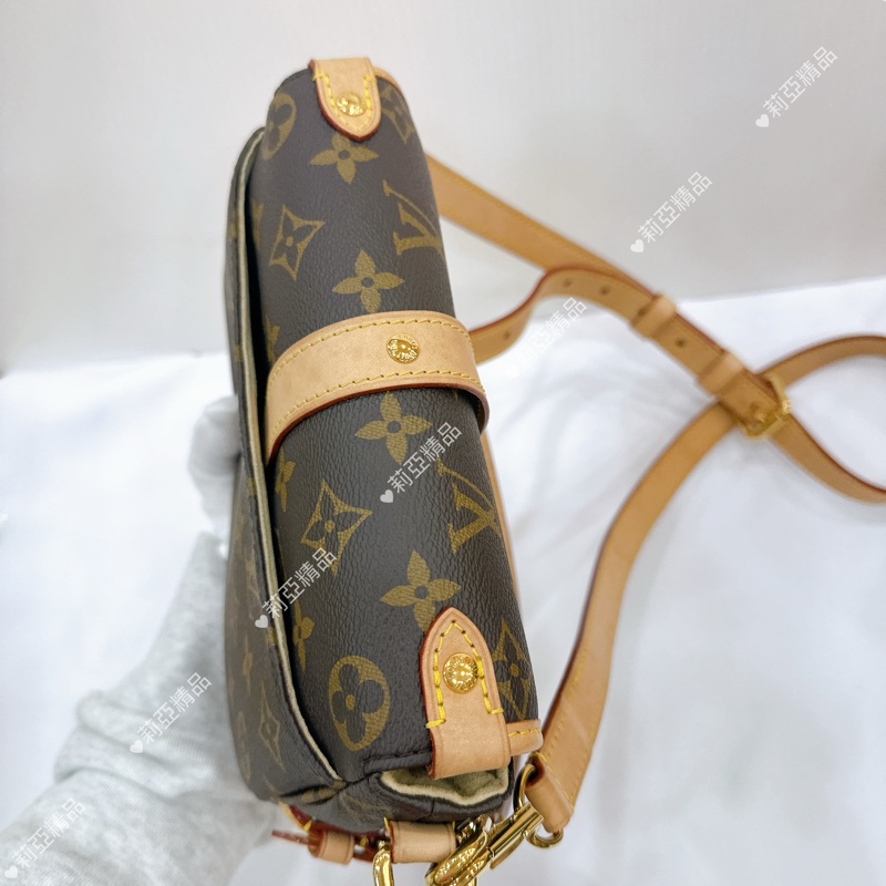 莉亞精品♡ LV 馬鞍包 二手美包-6