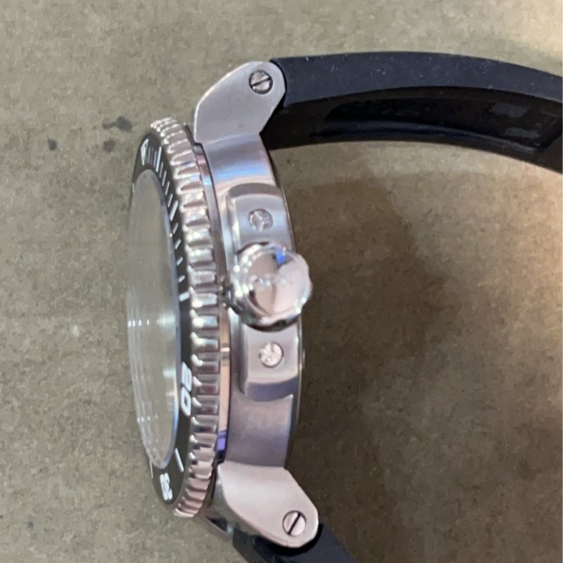 金鐸精品~2491 ORIS 豪利時 Aquis時間之海系列46mm鈦合金潛水500米排氦自動上鍊男用腕錶-9