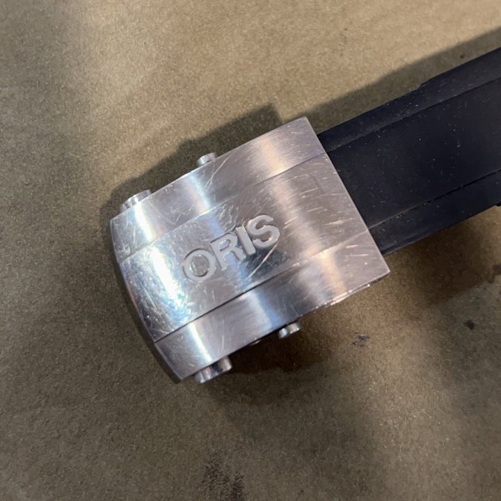 金鐸精品~2491 ORIS 豪利時 Aquis時間之海系列46mm鈦合金潛水500米排氦自動上鍊男用腕錶-10