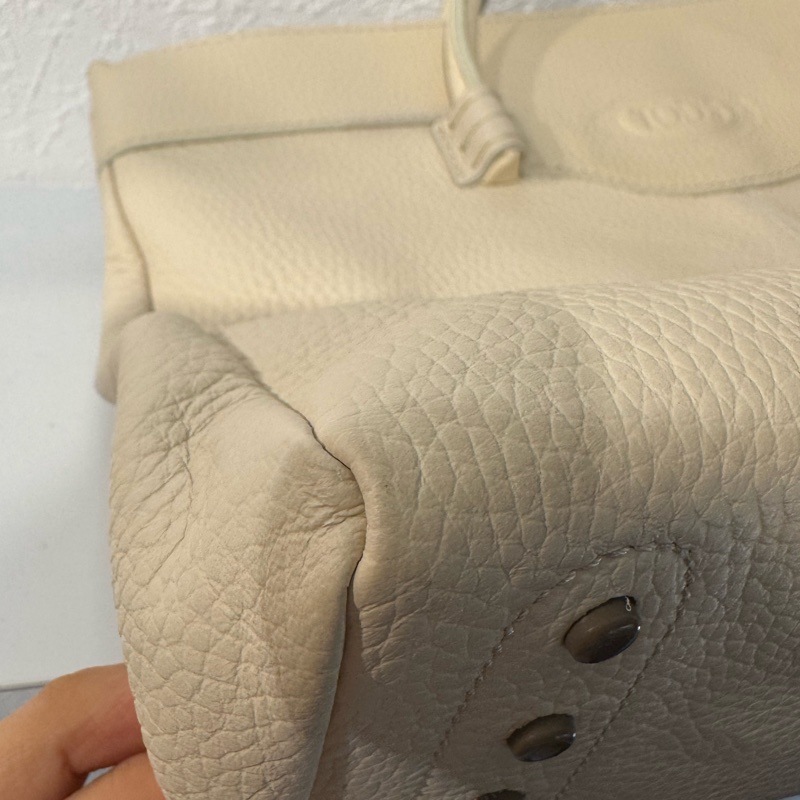TOD’S米白手提托特包 價超甜✨-5