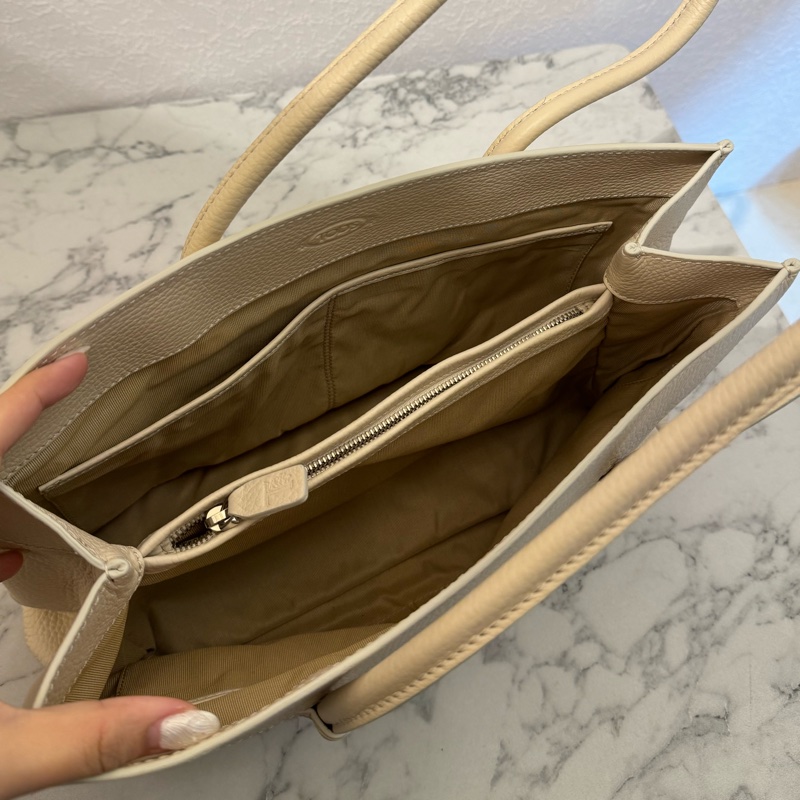 TOD’S米白手提托特包 價超甜✨-12