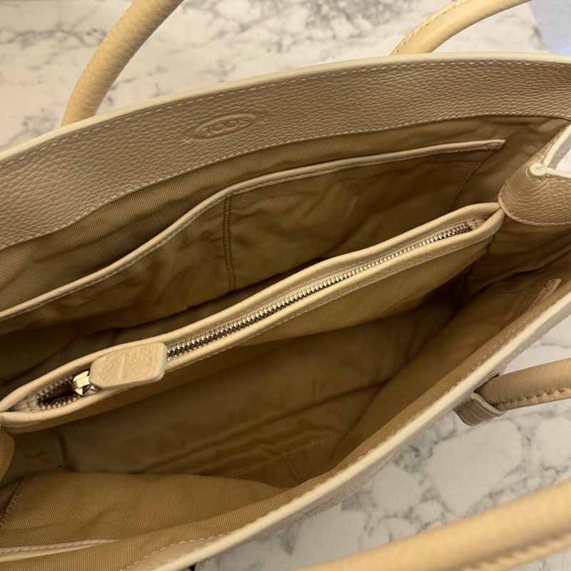 TOD’S米白手提托特包 價超甜✨-14