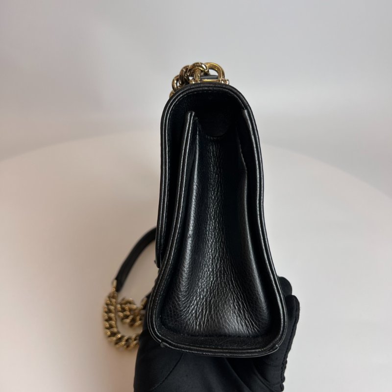 CHANEL 23開 黑牛皮CLICK 兩用包-3