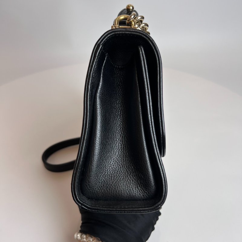 CHANEL 23開 黑牛皮CLICK 兩用包-4