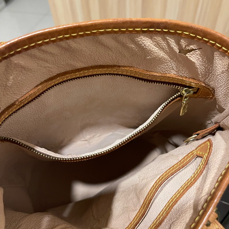 lv 水桶包 子包換成棋盤格-7