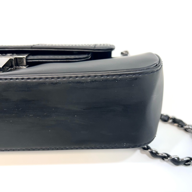 香奈兒千禧年Vintage 冰格紋Chanel牛皮雙蓋銀釦單肩包A29303-12