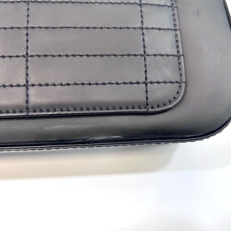 香奈兒千禧年Vintage 冰格紋Chanel牛皮雙蓋銀釦單肩包A29303-15