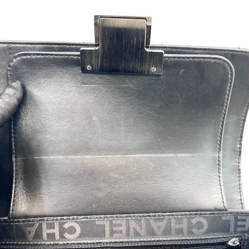 香奈兒千禧年Vintage 冰格紋Chanel牛皮雙蓋銀釦單肩包A29303-25