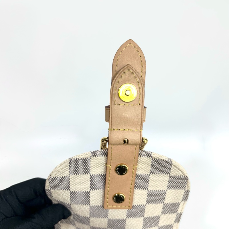 LV包包白色棋盤格SPERONE BB後背包N44026-14