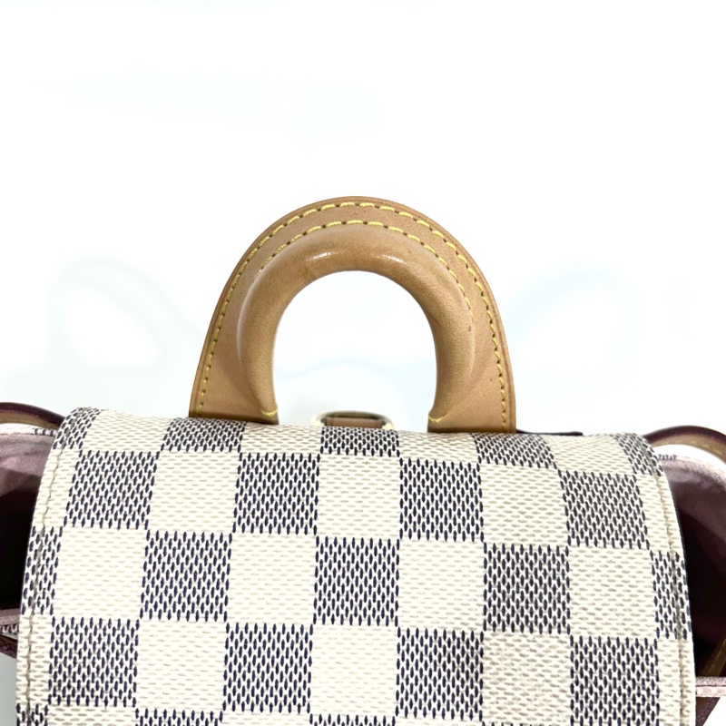 LV包包白色棋盤格SPERONE BB後背包N44026-16