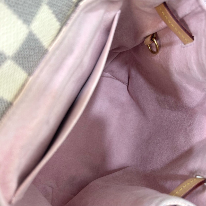 LV包包白色棋盤格SPERONE BB後背包N44026-26