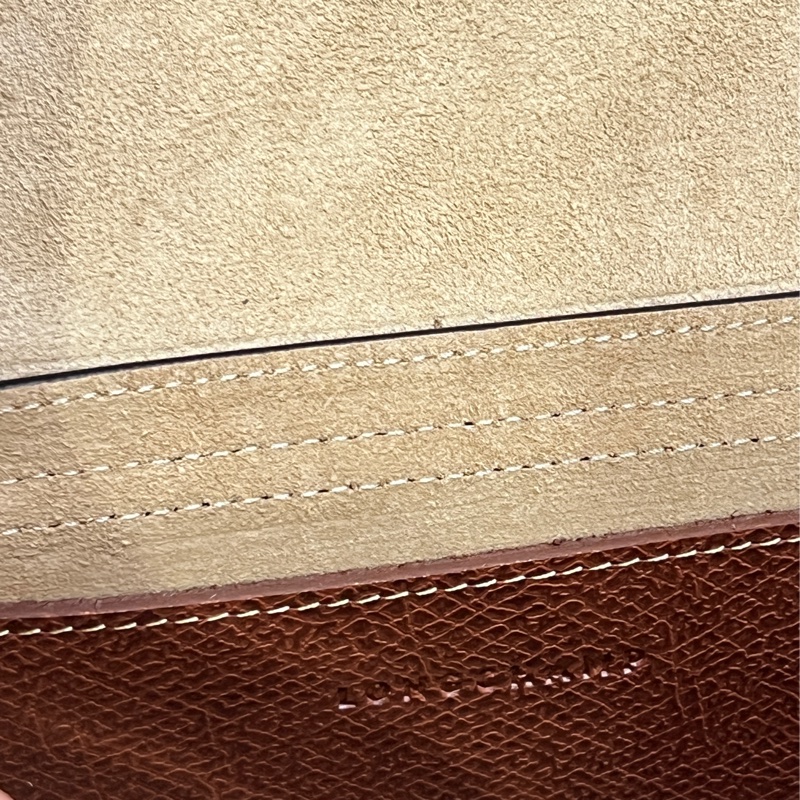 Longchamp ÉPURE 斜背袋 S 棕色-15