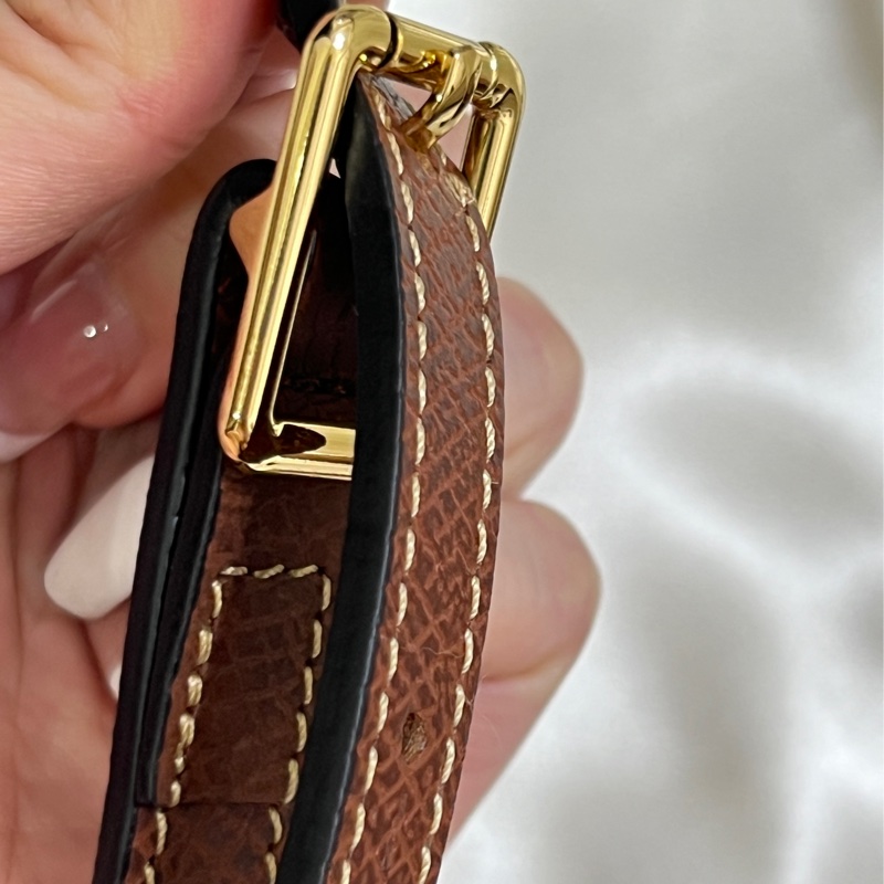 Longchamp ÉPURE 斜背袋 S 棕色-17