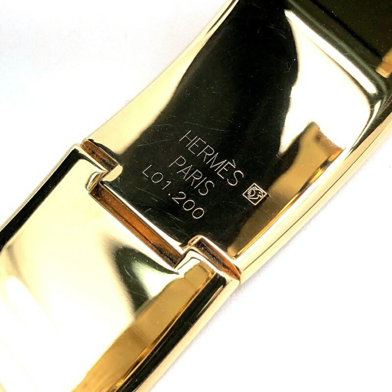 愛馬仕 L01.201 Rocé GP 手鐲腕錶，金質石英機芯，琺瑯彩飾，女士模擬錶帶腕錶，Mikunigaoka 專賣店，ITFUFNY1I6L1，RM0205T-9