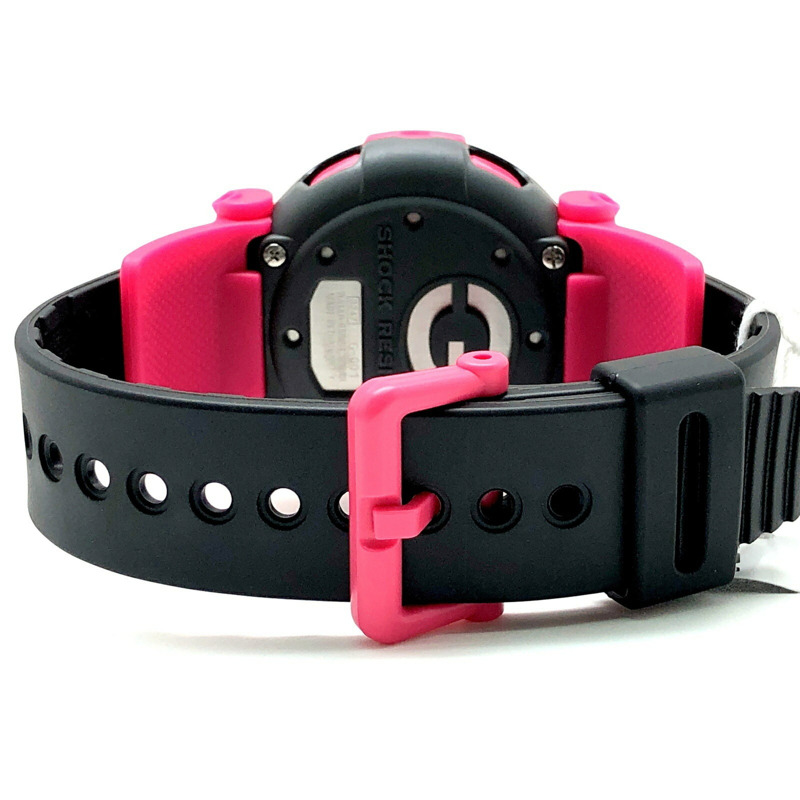 Casio G-SHOCK G-001-1B Jason Capsule Tough 復刻手錶，粉紅色 x 黑色，NEXAX DW-001 型號，2010 年 9 月發布，Mikunigaoka 商店，ITG9XT9G0FC4-5