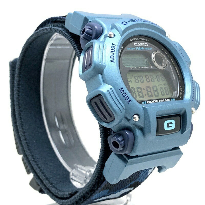 Casio G-SHOCK DW-8800MM-2T 手錶，代號 MASAIMARA，迷彩，Nu-EL 背光，耐低溫，金屬藍，1997 年 11 月發售，Mikunigaoka 商店，ITT4N8111URG-1