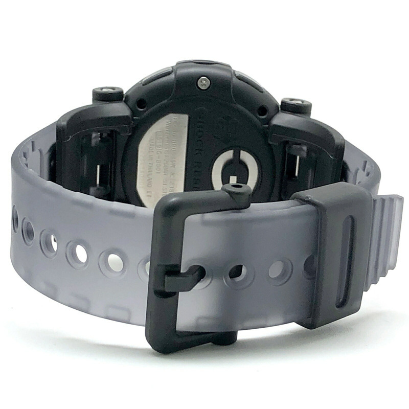 卡西歐 G-SHOCK G-B001MVB-8 NEXAX Jason 復刻版腕錶，配備藍牙、Mobile Link 功能、金屬錶圈、灰色鏤空錶殼和金色錶帶。 2023 年 1 月發售。 Mikunigaoka 商店。 ITAZ0EBCB2MO-5