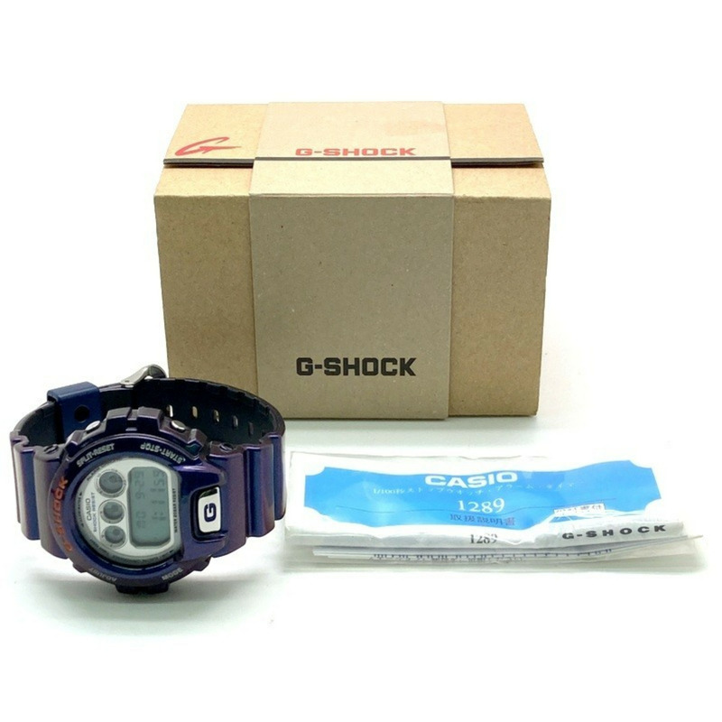 卡西歐 G-SHOCK DW-6900FL-6M METALLIC-G 腕錶，採用偏光金屬漆，FRF 街頭款，2001 年 6 月發布，Mikunigaoka 店 ITMZZWNA1DNA-9
