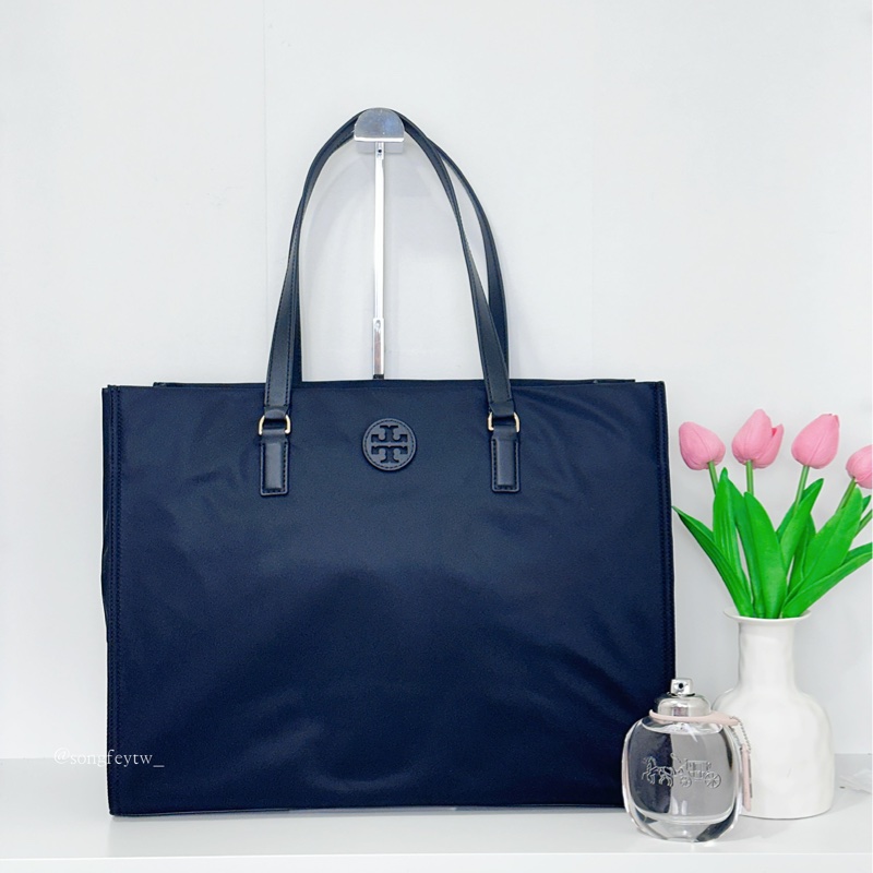 Tory Burch｜TB 尼龍大托特 紙袋包-0