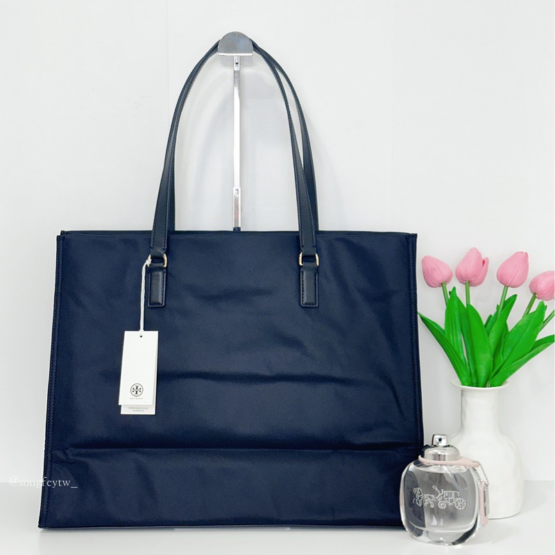 Tory Burch｜TB 尼龍大托特 紙袋包-1