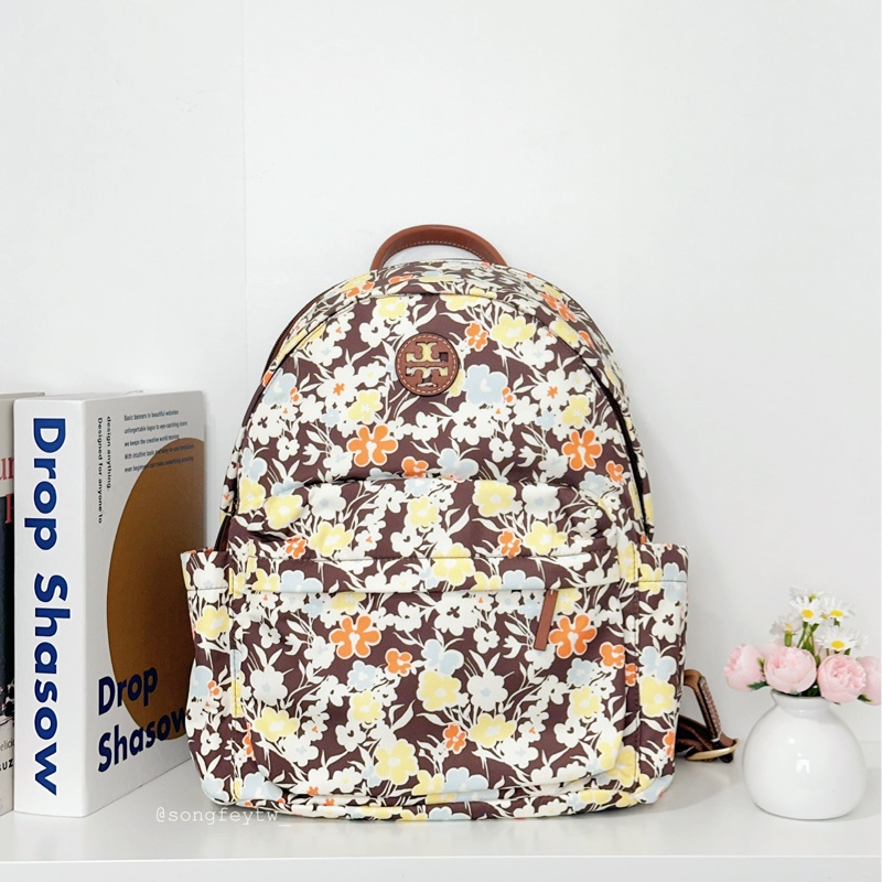 Tory Burch｜TB 中款 尼龍後背包-0