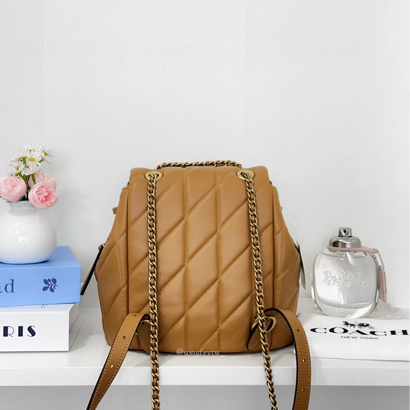 Coach 專櫃款 Tabby 羊皮小後背 後背包-2