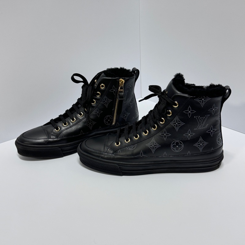 （極新🎁） Louis Vuitton 經典黑老花 平底鞋 專櫃36800!-2