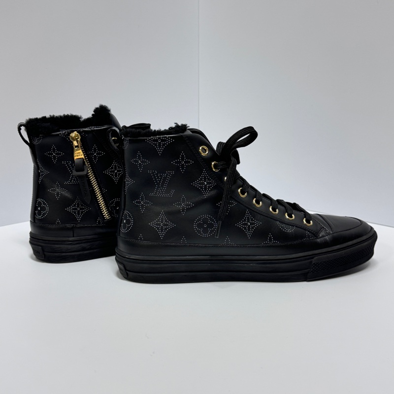 （極新🎁） Louis Vuitton 經典黑老花 平底鞋 專櫃36800!-3