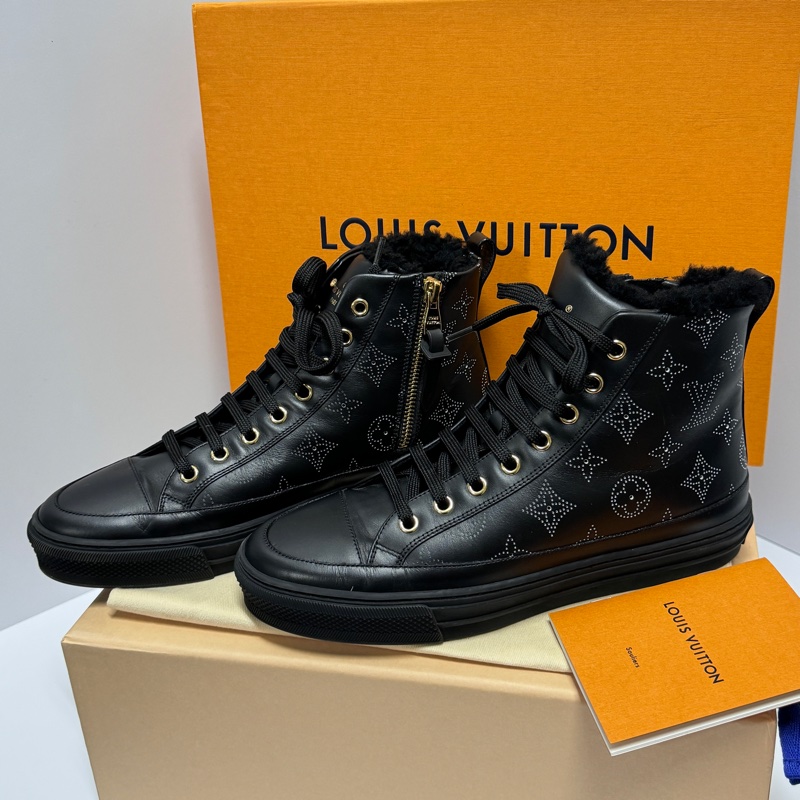 （極新🎁） Louis Vuitton 經典黑老花 平底鞋 專櫃36800!-11