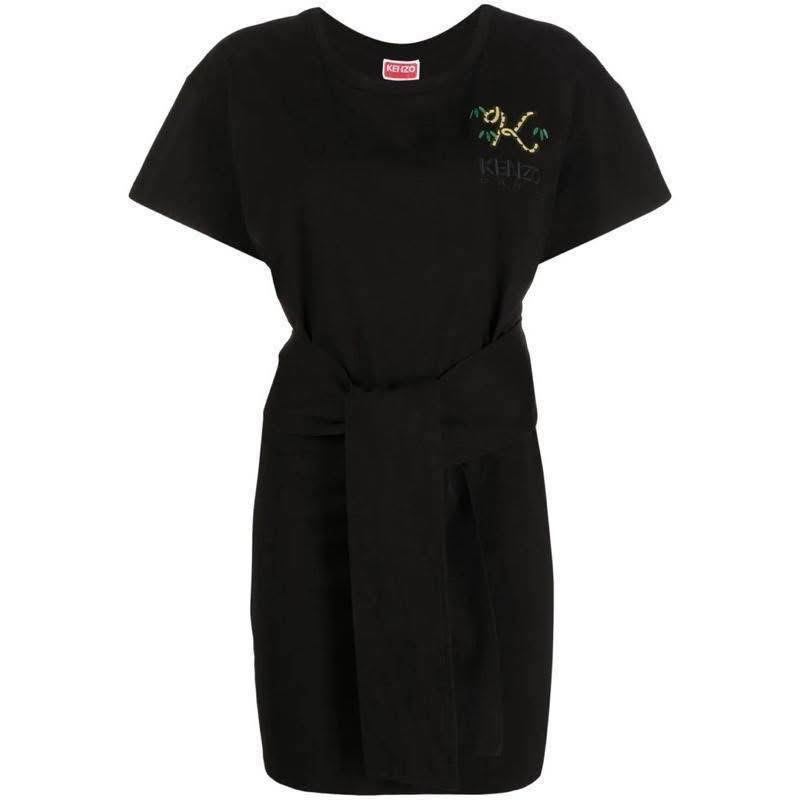 Kenzo綁帶上衣連身裙-1