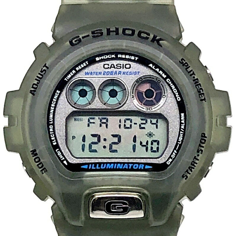 G-SHOCK CASIO DW-6900WF-8T FIFA 世界盃法國 98 官方授權合作款 骷髏灰（1998 年 5 月發售）ITH174WGIKTC（可在 Mikunigaoka 商店購買）-0