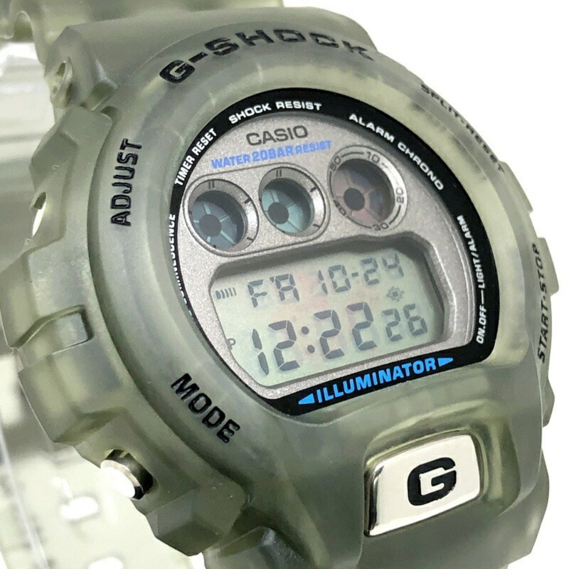 G-SHOCK CASIO DW-6900WF-8T FIFA 世界盃法國 98 官方授權合作款 骷髏灰（1998 年 5 月發售）ITH174WGIKTC（可在 Mikunigaoka 商店購買）-3