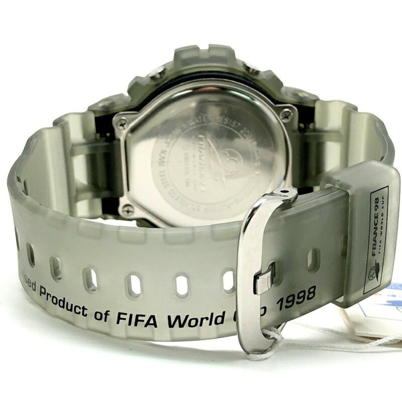 G-SHOCK CASIO DW-6900WF-8T FIFA 世界盃法國 98 官方授權合作款 骷髏灰（1998 年 5 月發售）ITH174WGIKTC（可在 Mikunigaoka 商店購買）-5