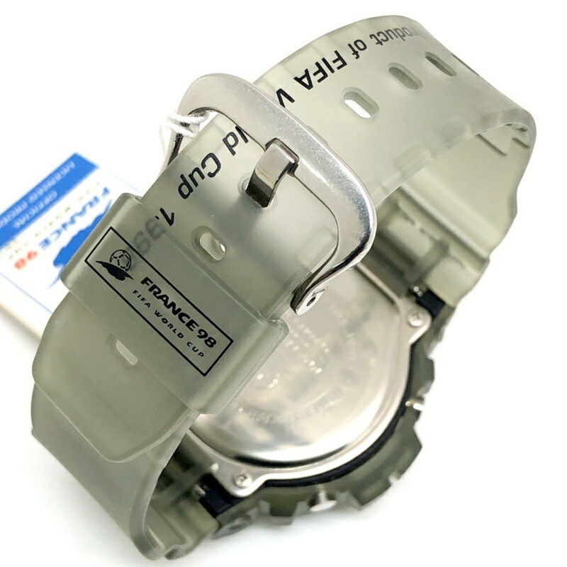 G-SHOCK CASIO DW-6900WF-8T FIFA 世界盃法國 98 官方授權合作款 骷髏灰（1998 年 5 月發售）ITH174WGIKTC（可在 Mikunigaoka 商店購買）-6