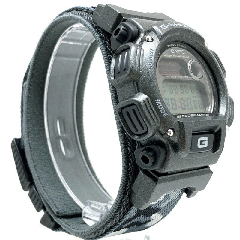 卡西歐 G-SHOCK DW-8800MM-1T 手錶，代號 MASAIMARA，迷彩設計，BABOON EL 背光，耐低溫，槍灰色迷彩，1997 年 11 月，Mikunigaoka 店 ITSIUVCVXSMG-1