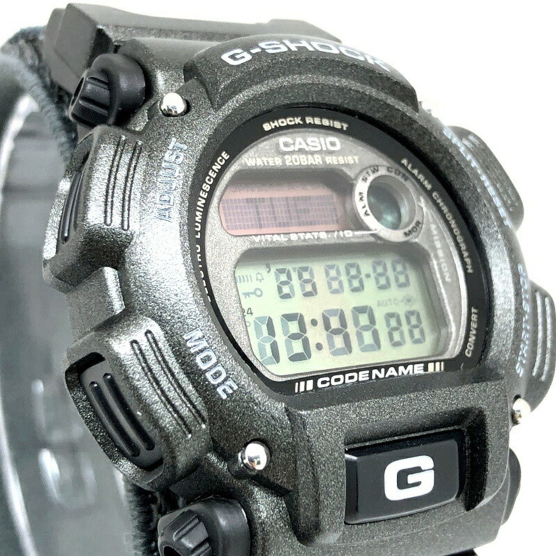 卡西歐 G-SHOCK DW-8800MM-1T 手錶，代號 MASAIMARA，迷彩設計，BABOON EL 背光，耐低溫，槍灰色迷彩，1997 年 11 月，Mikunigaoka 店 ITSIUVCVXSMG-3