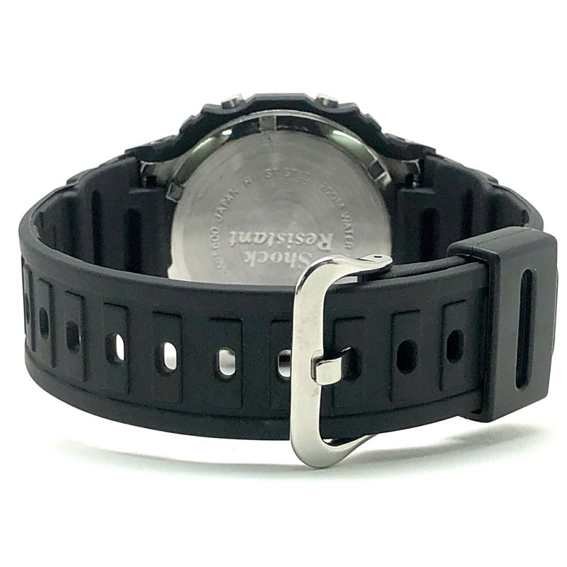 卡西歐 G-SHOCK DW-5600C-1 M901 手錶，卡西歐官方修復，國產 20 巴防水 Speed 型號，無階錶圈，旋入式錶殼，拉絲紋理，微型燈泡，SPEED，80 年代，1987 年 6 月發售，Mikunigaoka 店，ITLIMR34ETMY-5