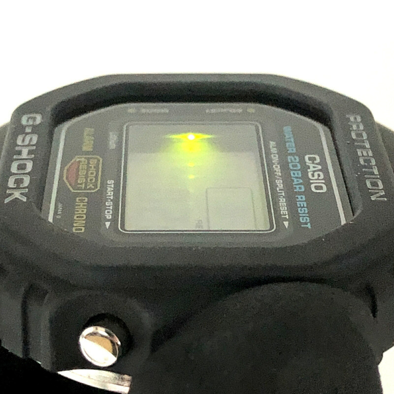 卡西歐 G-SHOCK DW-5600C-1 M901 手錶，卡西歐官方修復，國產 20 巴防水 Speed 型號，無階錶圈，旋入式錶殼，拉絲紋理，微型燈泡，SPEED，80 年代，1987 年 6 月發售，Mikunigaoka 店，ITLIMR34ETMY-8