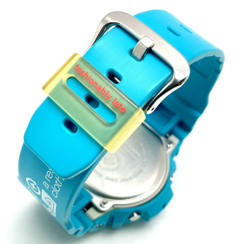 G-SHOCK CASIO DW-6900LRG-2A LRG 限量版合作款樹狀 EL 淺藍色腕錶。 LIFTED RESEARCH GROUP 三國丘店有售。 2009 年 2 月發售。-6