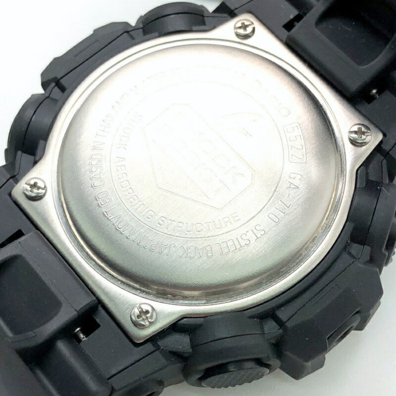 G-SHOCK CASIO GA-710-1A 炫彩霧面黑銀雙色指針/數位手錶（2017年2月發表）IT3G2SJF9BMU（海塚店）-7