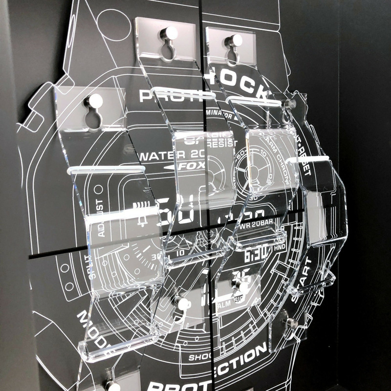 卡西歐 G-SHOCK 經典風格系列 B 獎品腕錶展示架（非賣品）限量 10 件，2025 年 9 月出貨，三國丘店 ITOYS8XIBPJK-2