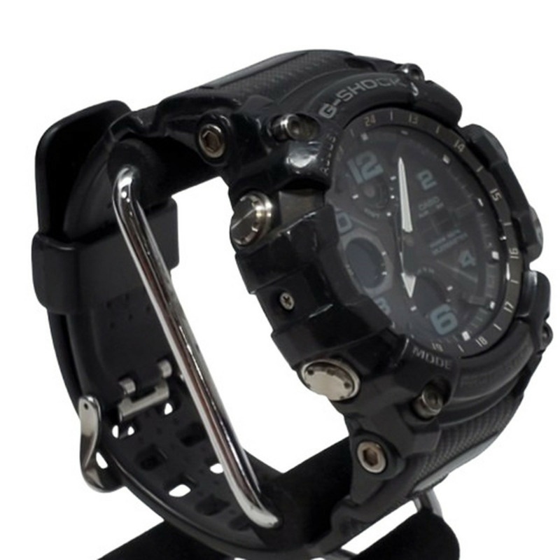 卡西歐 G-SHOCK GWG-100-1A3 MUDMASTER 手錶，電波太陽能，防塵防泥，黑/卡其綠配色，軍錶風格，2018 年 2 月發售，Kaizuka 商店，ITEYNDPPRSBK-2