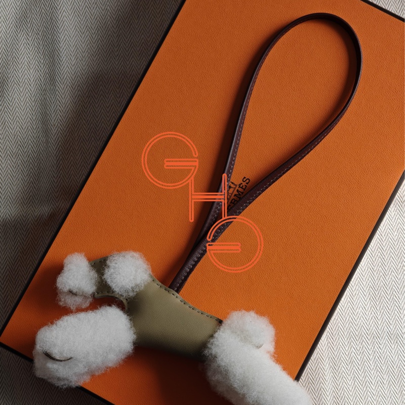 愛馬仕小狗吊飾Budy charm （全新品）-1