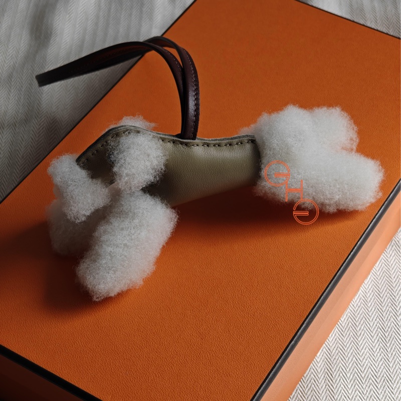 愛馬仕小狗吊飾Budy charm （全新品）-3