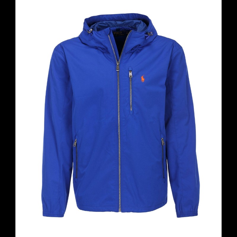 Polo Ralph Lauren RL 寶藍 防風外套 連帽外套 男M-1