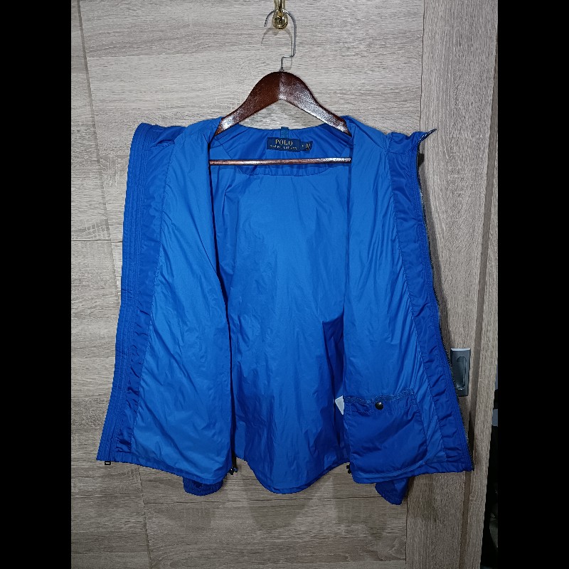 Polo Ralph Lauren RL 寶藍 防風外套 連帽外套 男M-4