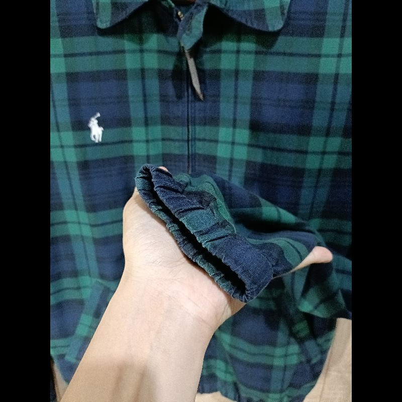 BEAMS x Polo Ralph Lauren 別注 Limited Edition 聯名限定款 綠格紋 Bayport 布勞森外套 男S-5