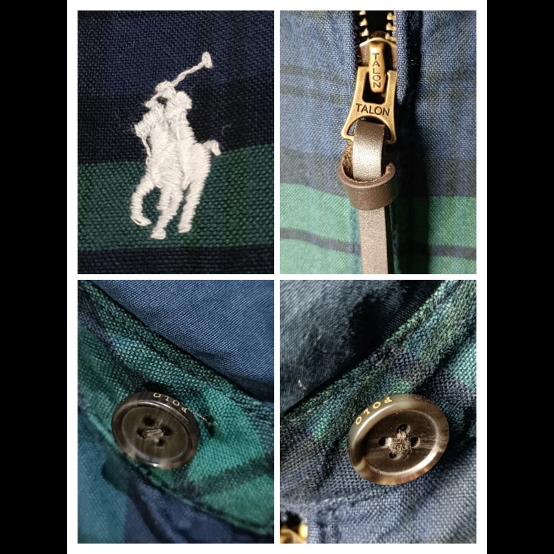 BEAMS x Polo Ralph Lauren 別注 Limited Edition 聯名限定款 綠格紋 Bayport 布勞森外套 男S-6