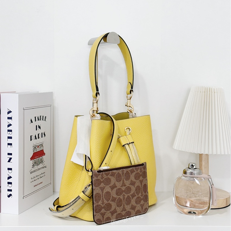 Coach Rowan系列 二合一 抽繩 水桶包-1